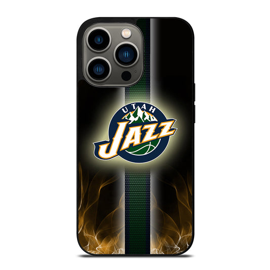 UTAH JAZZ FLAME LOGO iPhone 13 Pro Case Cover