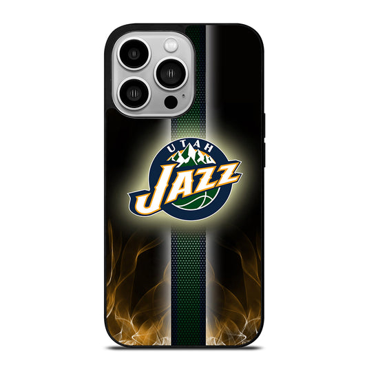 UTAH JAZZ FLAME LOGO iPhone 14 Pro Case Cover