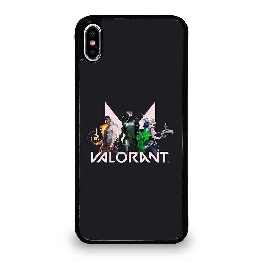 VALORANT LOGO CHARACTER iPhone XS Max Case Cover