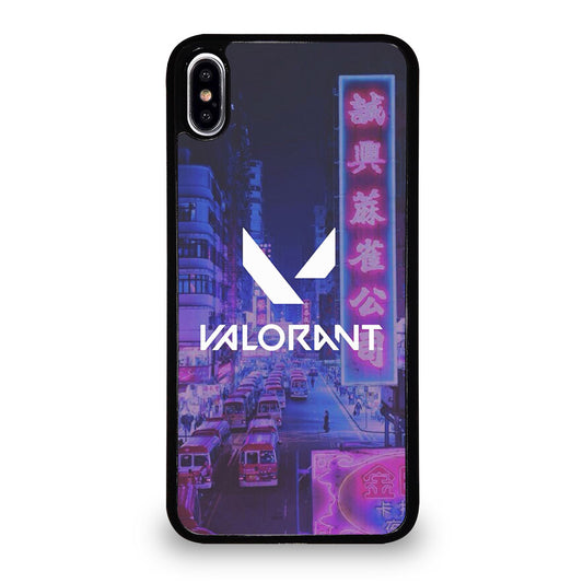 VALORANT LOGO CITY iPhone XS Max Case Cover