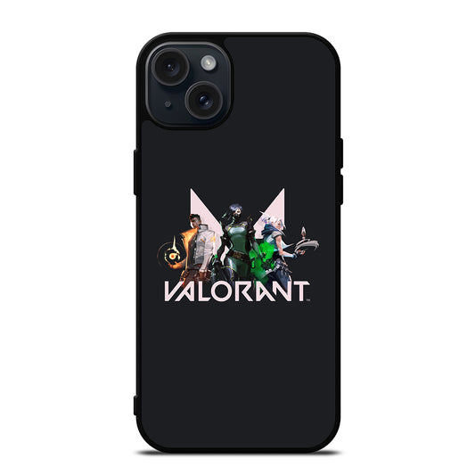VALORANT LOGO CHARACTER iPhone 15 Plus Case Cover