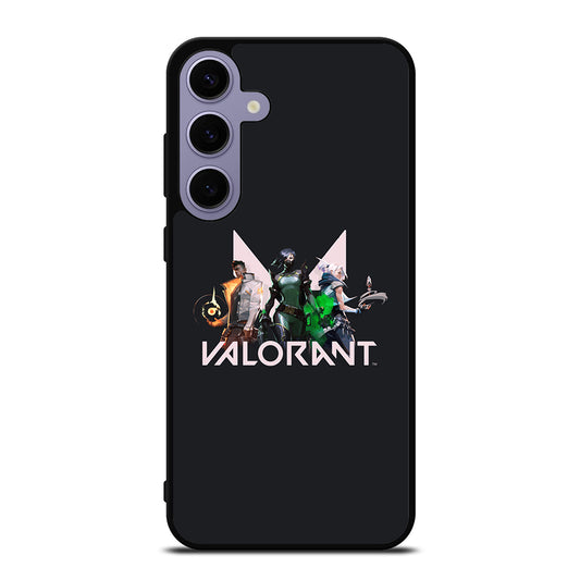 VALORANT LOGO CHARACTER Samsung Galaxy S24 Plus Case Cover