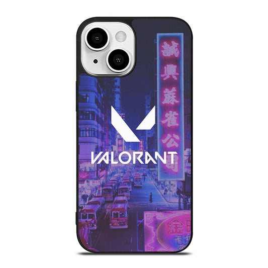VALORANT LOGO CITY iPhone 13 Mini Case Cover