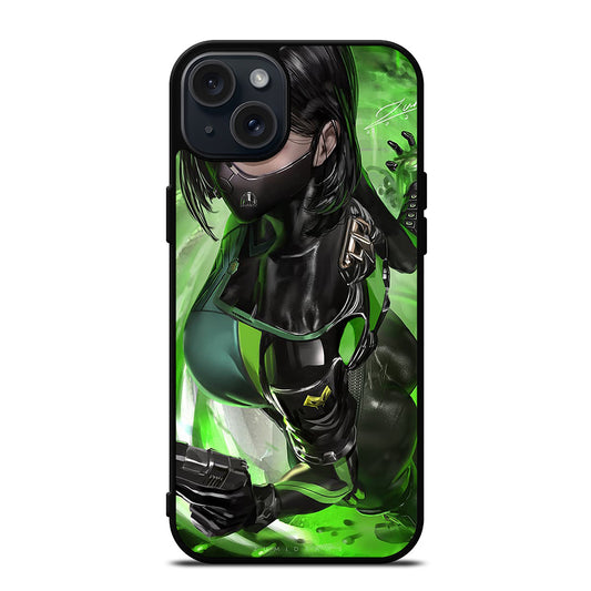 VALORANT VIPER ART iPhone 15 Plus Case Cover