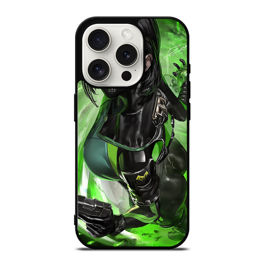 VALORANT VIPER ART iPhone 15 Pro Case Cover