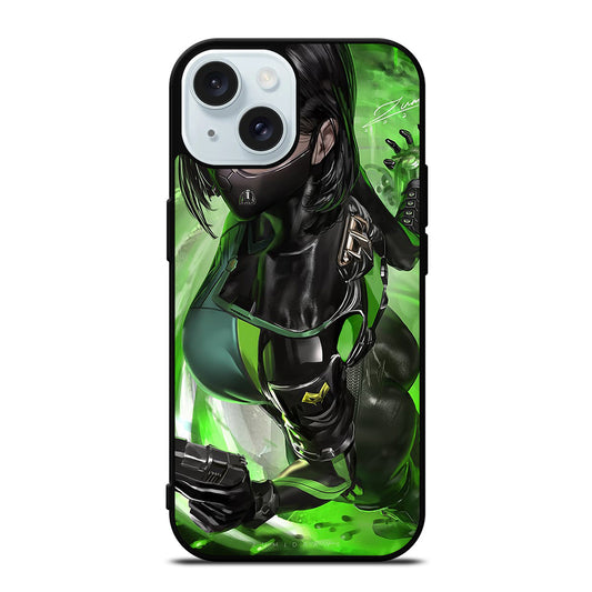 VALORANT VIPER ART iPhone 15 Case Cover