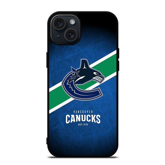 VANCOUVER CANUCKS NHL LOGO 2 iPhone 15 Plus Case Cover