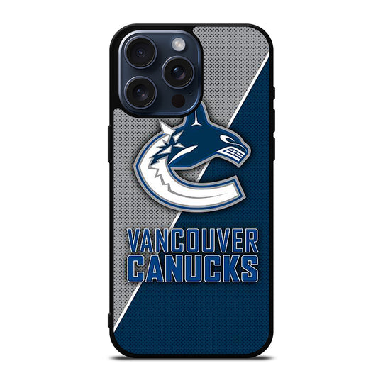 VANCOUVER CANUCKS NHL LOGO 3 iPhone 15 Pro Max Case Cover