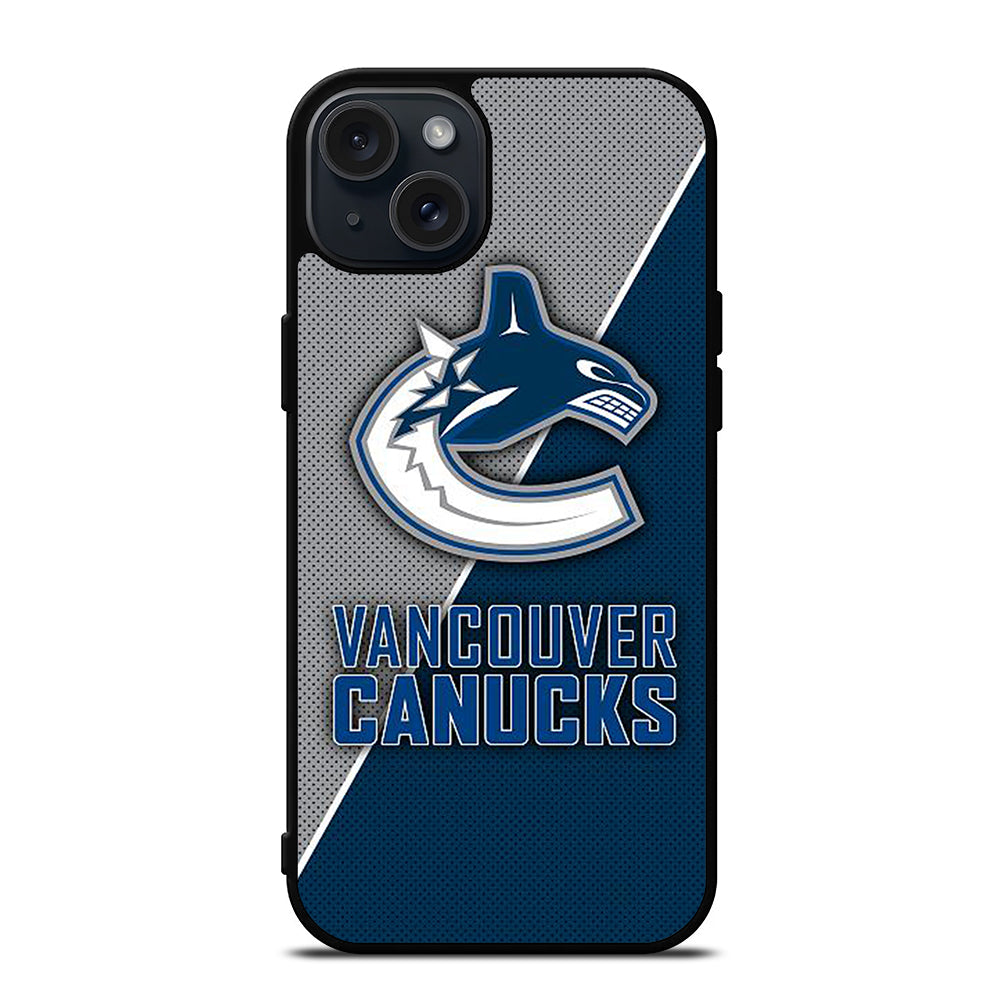 VANCOUVER CANUCKS NHL LOGO 3 iPhone 15 Plus Case Cover