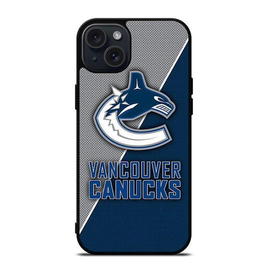 VANCOUVER CANUCKS NHL LOGO 3 iPhone 15 Plus Case Cover