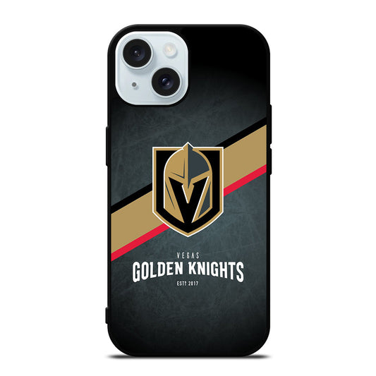 VEGAS GOLDEN KNIGHTS LOGO HOCKEY 1 iPhone 15 Case Cover