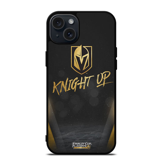 VEGAS GOLDEN KNIGHTS LOGO HOCKEY 2 iPhone 15 Plus Case Cover