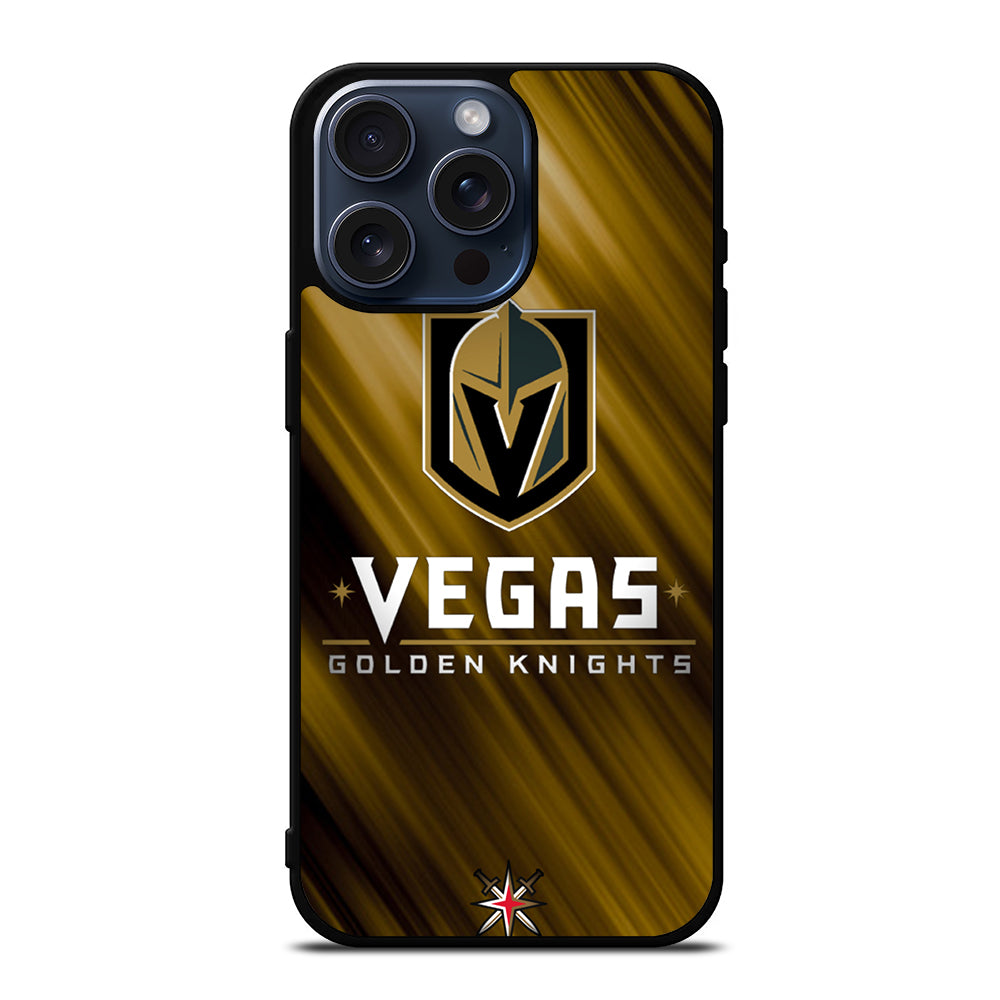 VEGAS GOLDEN KNIGHTS LOGO HOCKEY 3 iPhone 15 Pro Max Case Cover