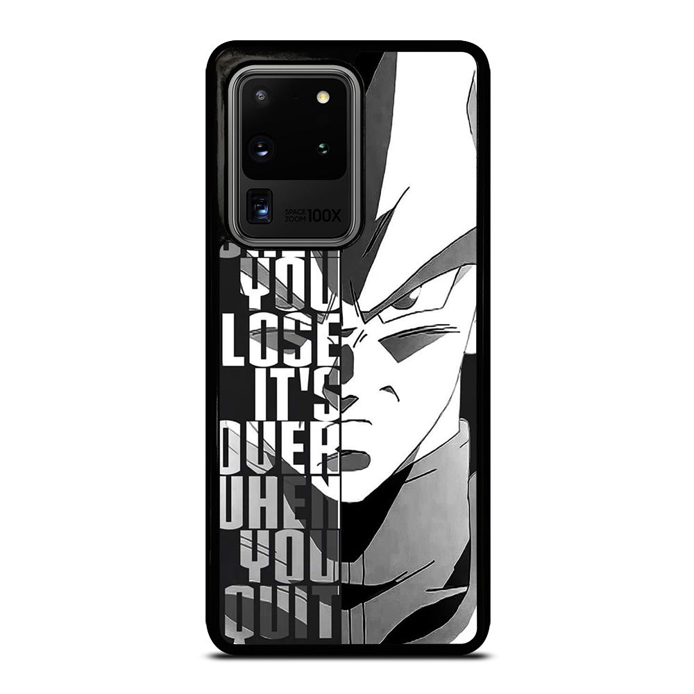 VEGETA DRAGON BALL QUOTE Samsung Galaxy S20 Ultra Case Cover