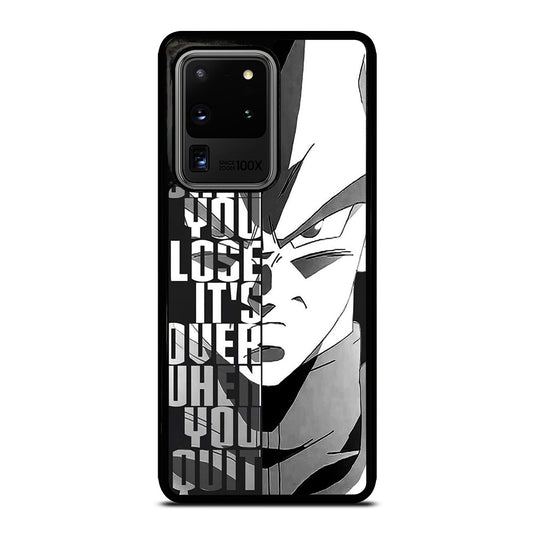 VEGETA DRAGON BALL QUOTE Samsung Galaxy S20 Ultra Case Cover