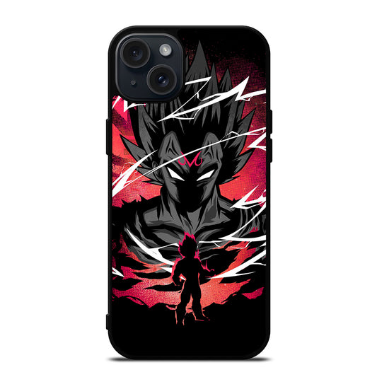 VEGETA MAJIN DRAGON BALL ART iPhone 15 Plus Case Cover