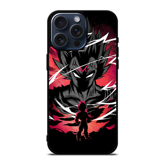 VEGETA MAJIN DRAGON BALL ART iPhone 15 Pro Max Case Cover