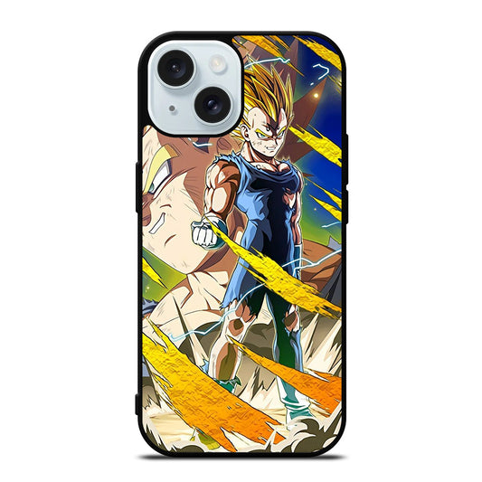 VEGETA SUPER SAIYAN DRAGON BALL iPhone 15 Case Cover