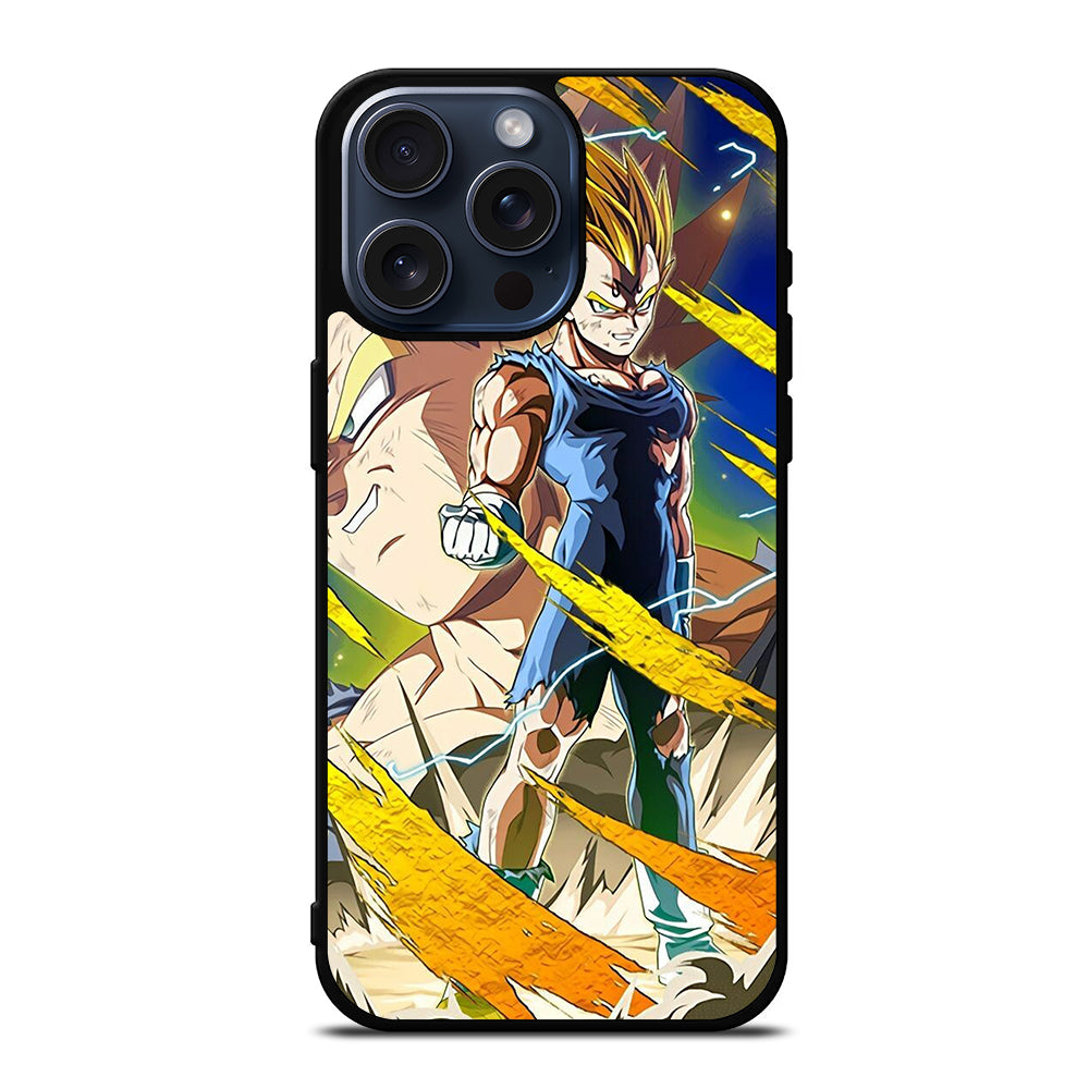 VEGETA SUPER SAIYAN DRAGON BALL iPhone 15 Pro Max Case Cover