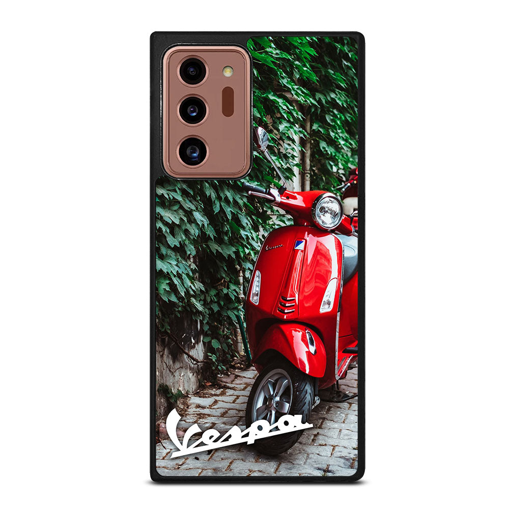 VESPA PIAGGIO RED MOTORCYCLE Samsung Galaxy Note 20 Ultra Case Cover