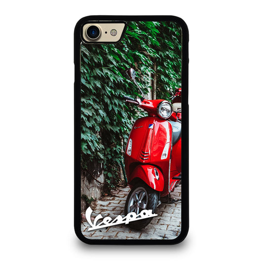 VESPA PIAGGIO RED MOTORCYCLE iPhone 7 / 8 Case Cover