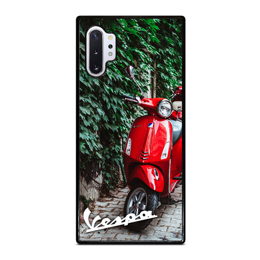 VESPA PIAGGIO RED MOTORCYCLE Samsung Galaxy Note 10 Plus Case Cover