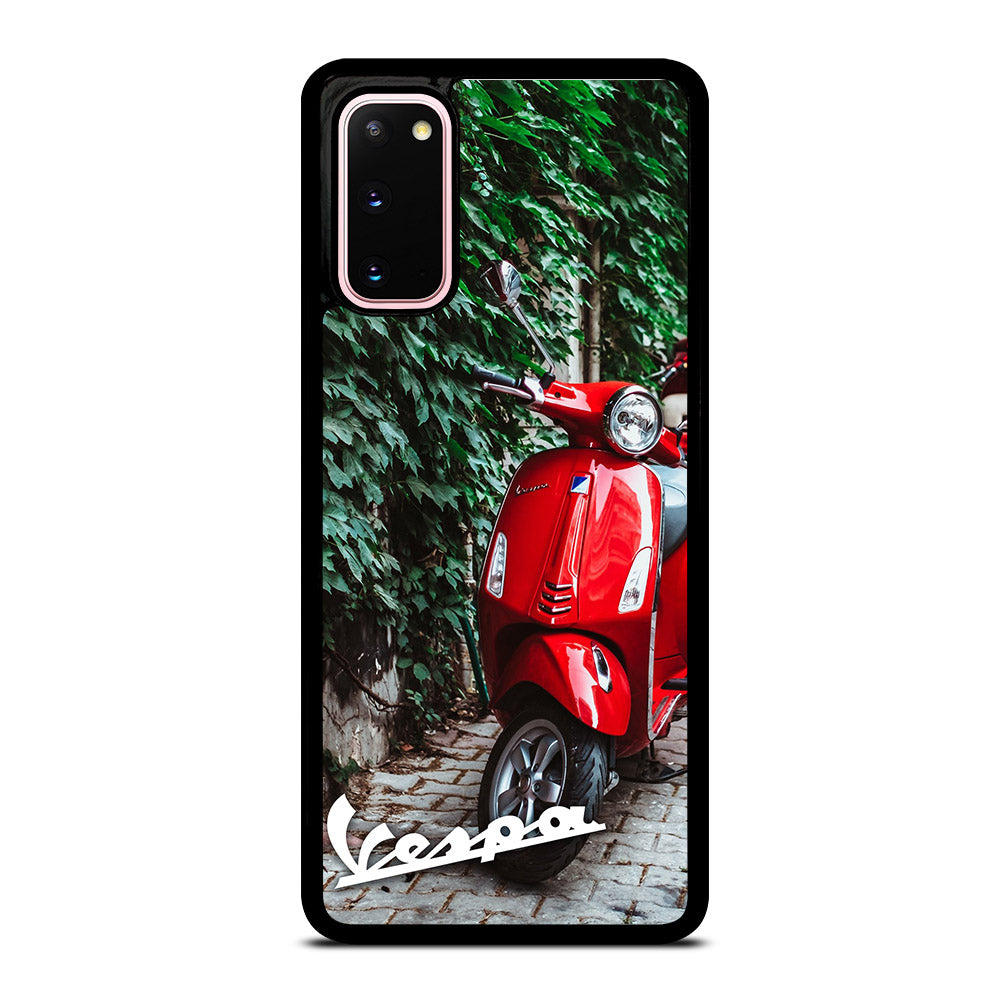 VESPA PIAGGIO RED MOTORCYCLE Samsung Galaxy S20 Case Cover