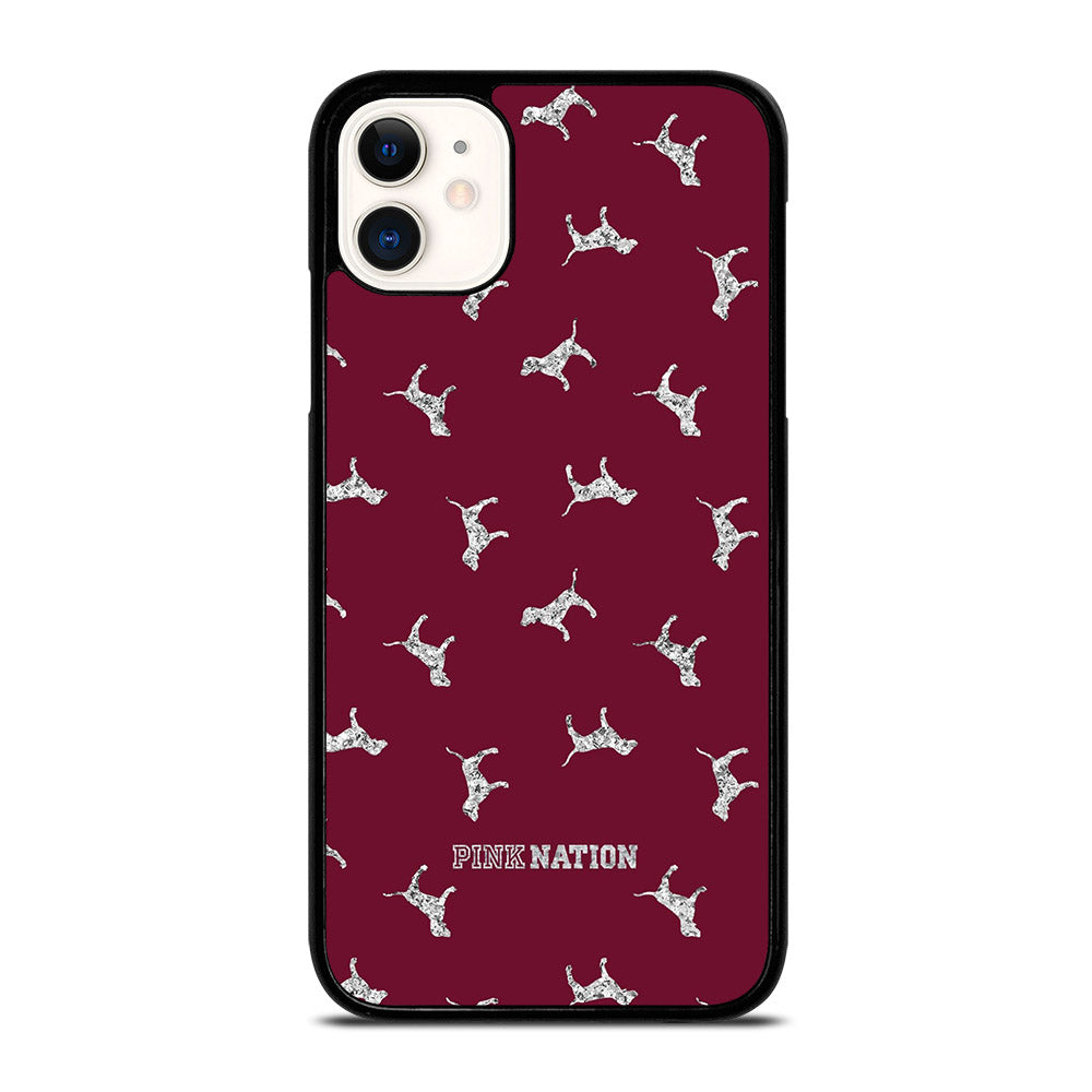 VICTORIA'S SECRET PINK NATION DOG iPhone 11 Case Cover