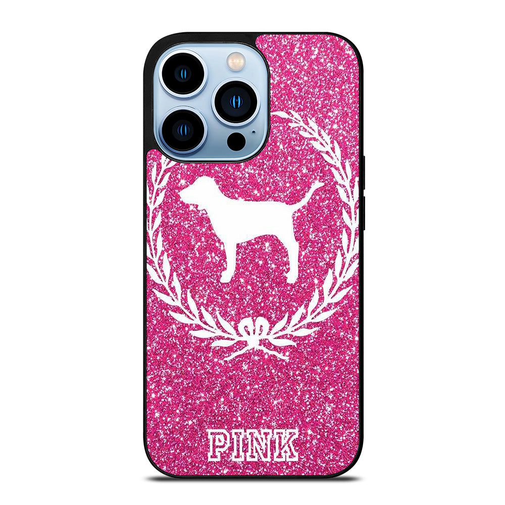 VICTORIA'S SECRET PINK DOG iPhone 13 Pro Max Case Cover