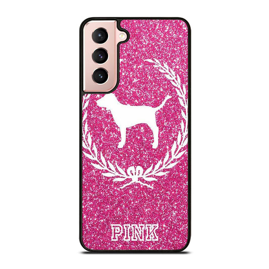 VICTORIA'S SECRET PINK DOG Samsung Galaxy S21 Case Cover