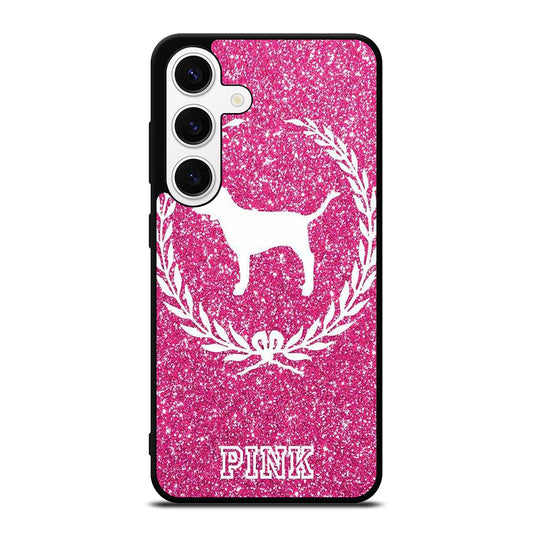VICTORIA'S SECRET PINK DOG Samsung Galaxy S24 Case Cover