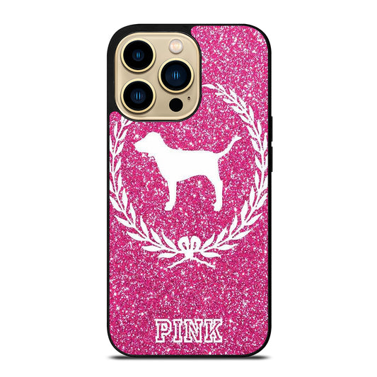 VICTORIA'S SECRET PINK DOG iPhone 14 Pro Max Case Cover