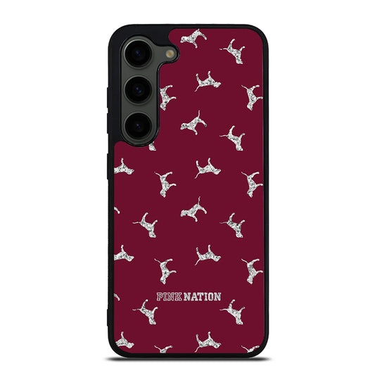 VICTORIA'S SECRET PINK NATION DOG Samsung Galaxy S23 Plus Case Cover