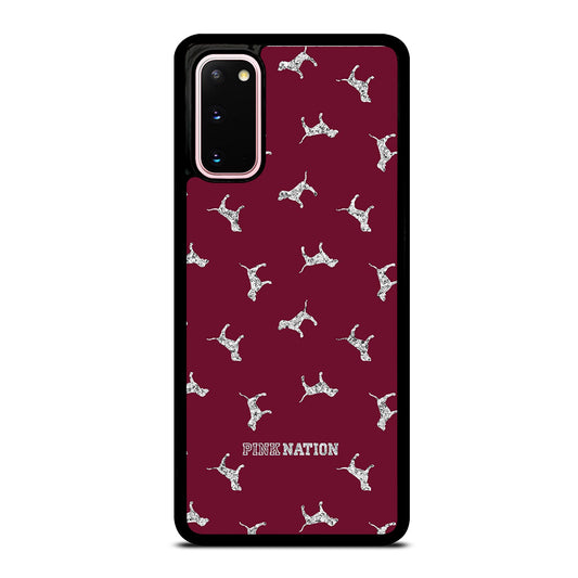 VICTORIA'S SECRET PINK NATION DOG Samsung Galaxy S20 Case Cover