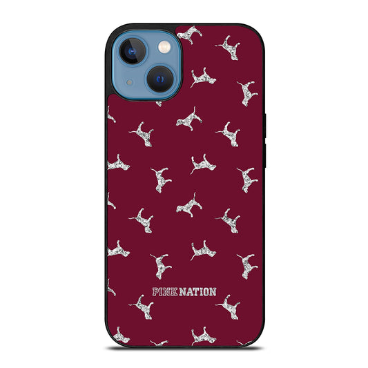 VICTORIA'S SECRET PINK NATION DOG iPhone 13 Case Cover