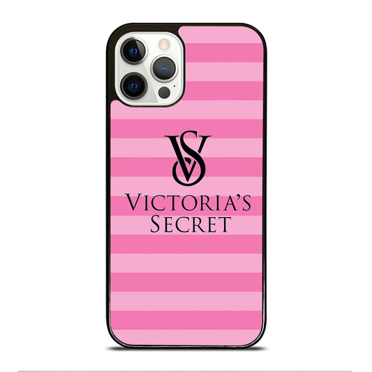 VICTORIA'S SECRET STRIPE iPhone 12 Pro Case Cover