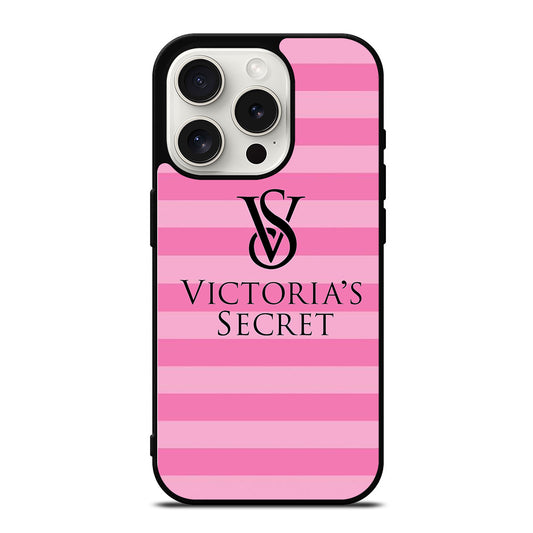 VICTORIA'S SECRET STRIPE iPhone 15 Pro Case Cover