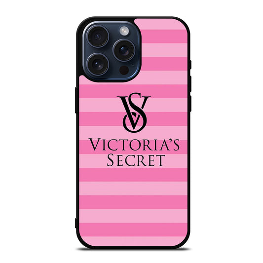 VICTORIA'S SECRET STRIPE iPhone 15 Pro Max Case Cover