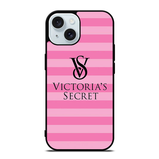 VICTORIA'S SECRET STRIPE iPhone 15 Case Cover