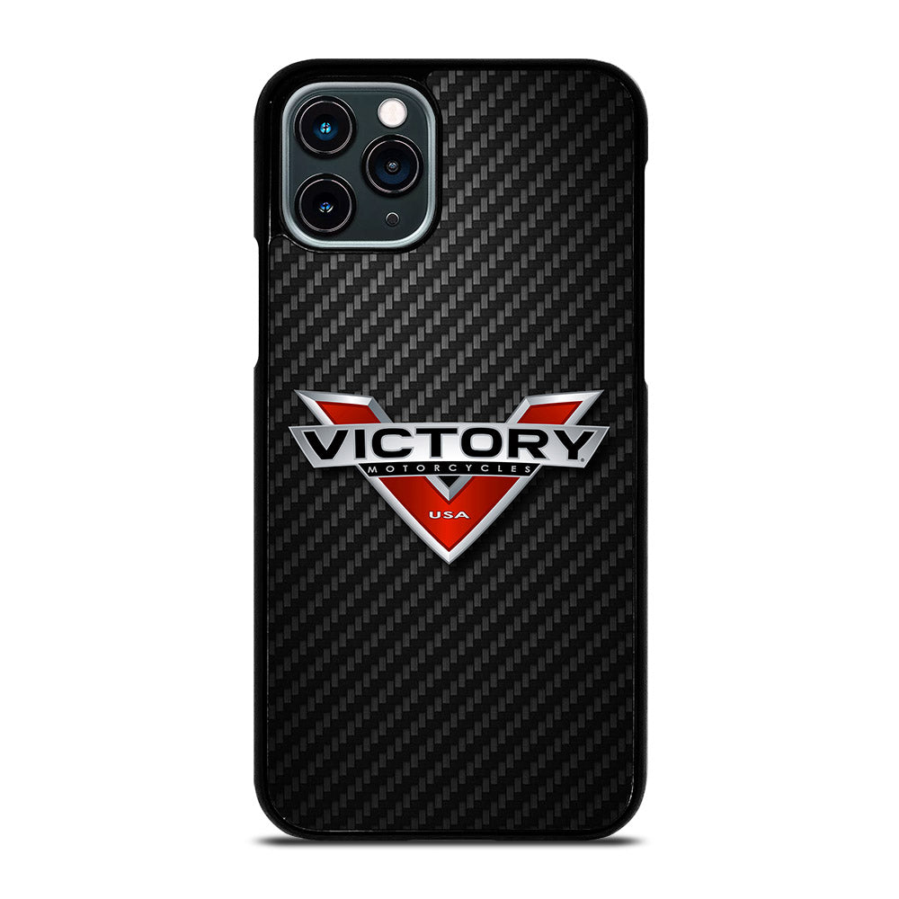 VICTORY MOTORCYCLES CARBON LOGO 2 iPhone 11 Pro Case Cover