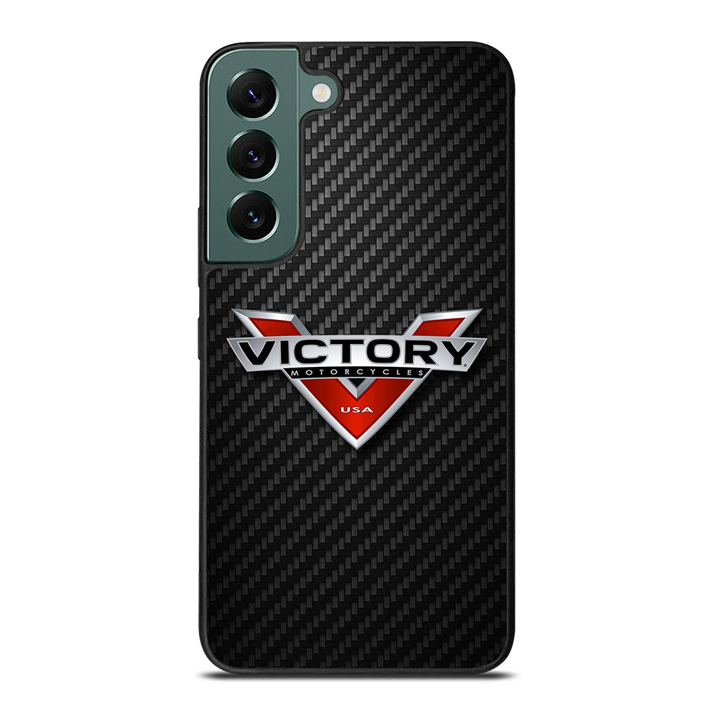 VICTORY MOTORCYCLES CARBON LOGO 2 Samsung Galaxy S22 Case Cover