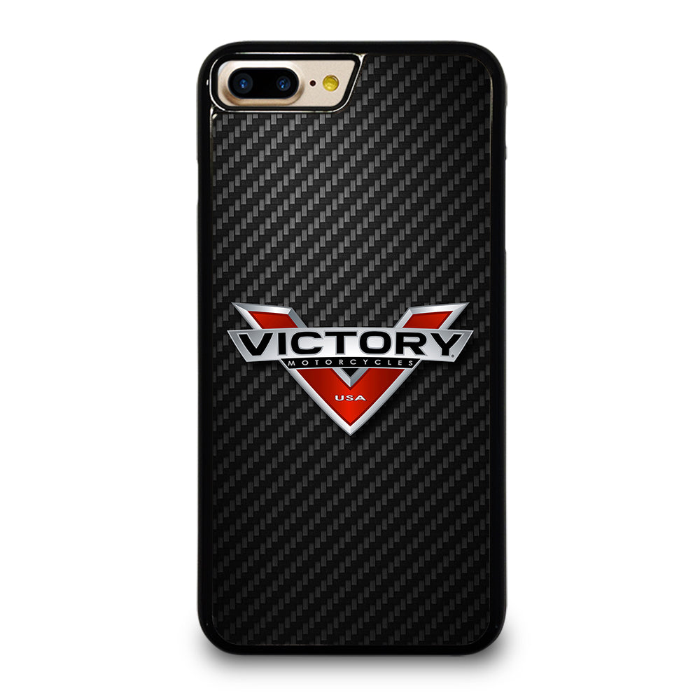 VICTORY MOTORCYCLES CARBON LOGO 2 iPhone 7 / 8 Plus Case Cover