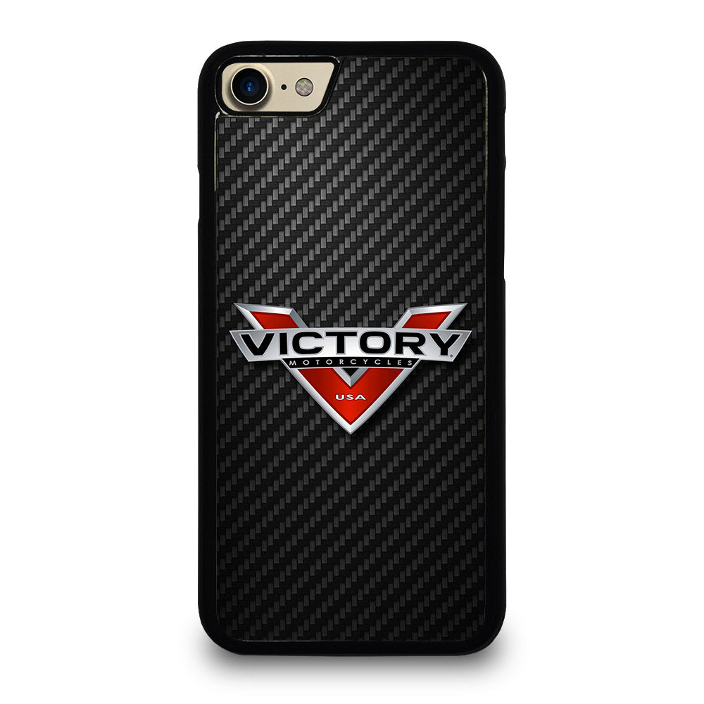 VICTORY MOTORCYCLES CARBON LOGO 2 iPhone 7 / 8 Case Cover