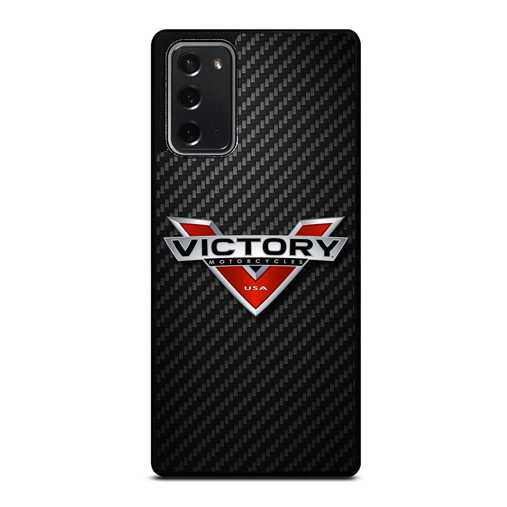 VICTORY MOTORCYCLES CARBON LOGO 2 Samsung Galaxy Note 20 Case Cover