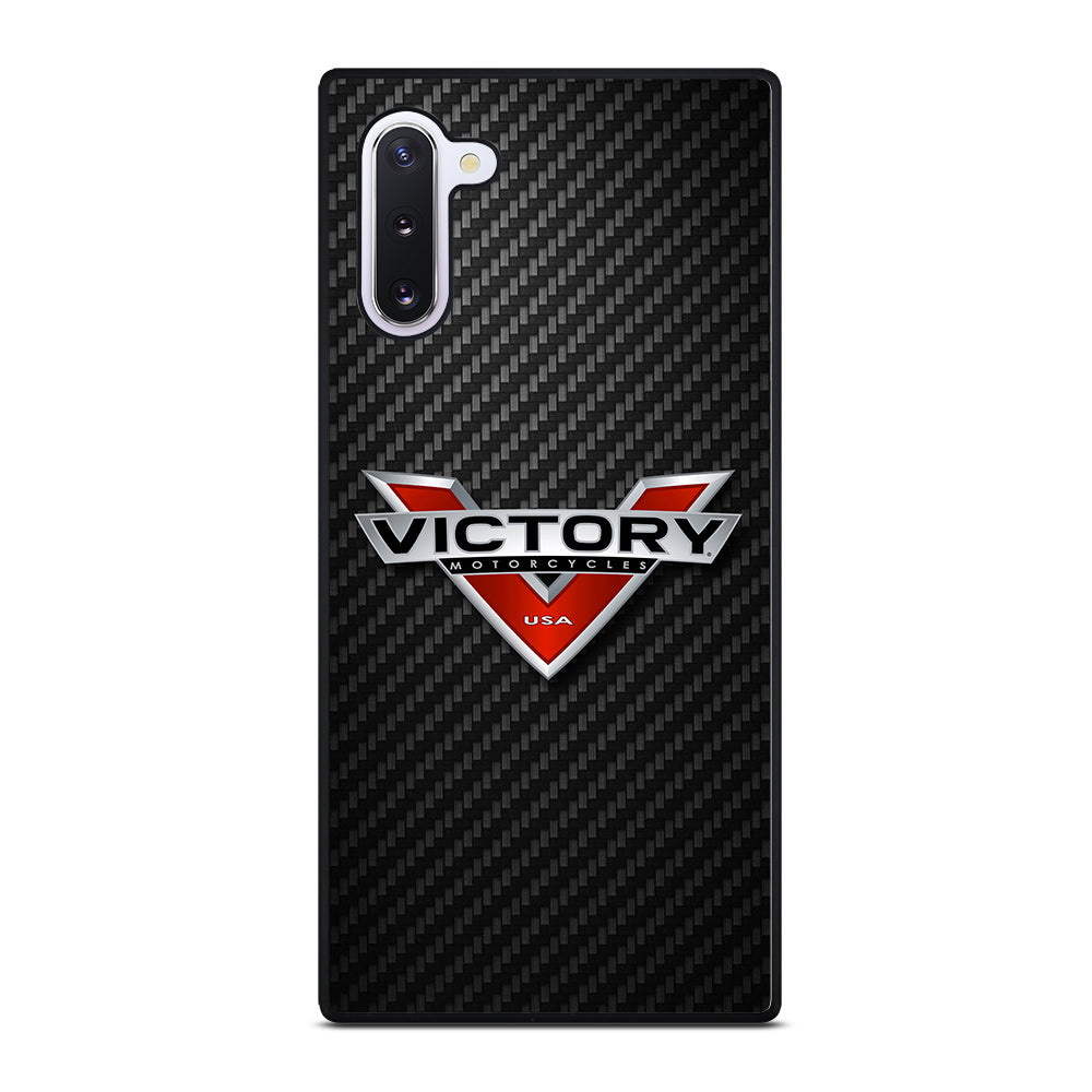 VICTORY MOTORCYCLES CARBON LOGO 2 Samsung Galaxy Note 10 Case Cover