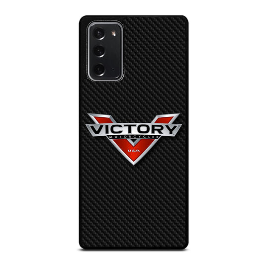 VICTORY MOTORCYCLES CARBON LOGO Samsung Galaxy Note 20 Case Cover