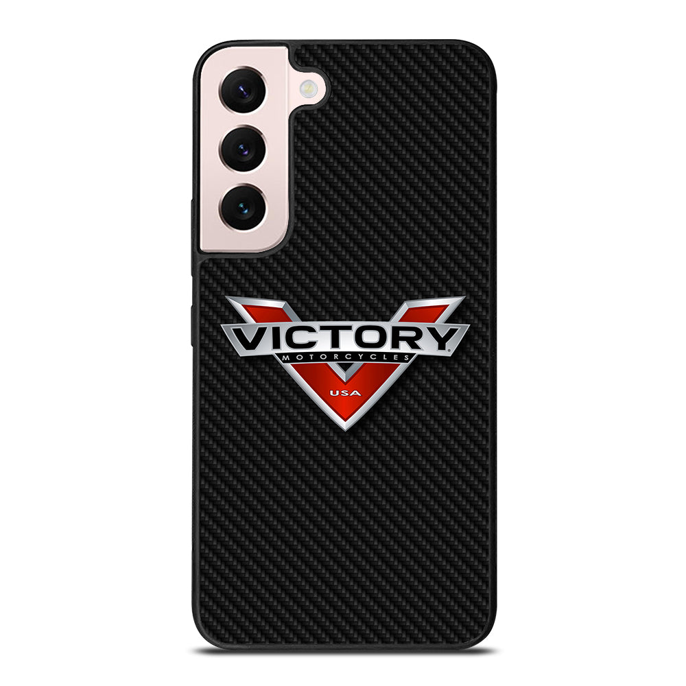 VICTORY MOTORCYCLES CARBON LOGO Samsung Galaxy S22 Plus Case Cover