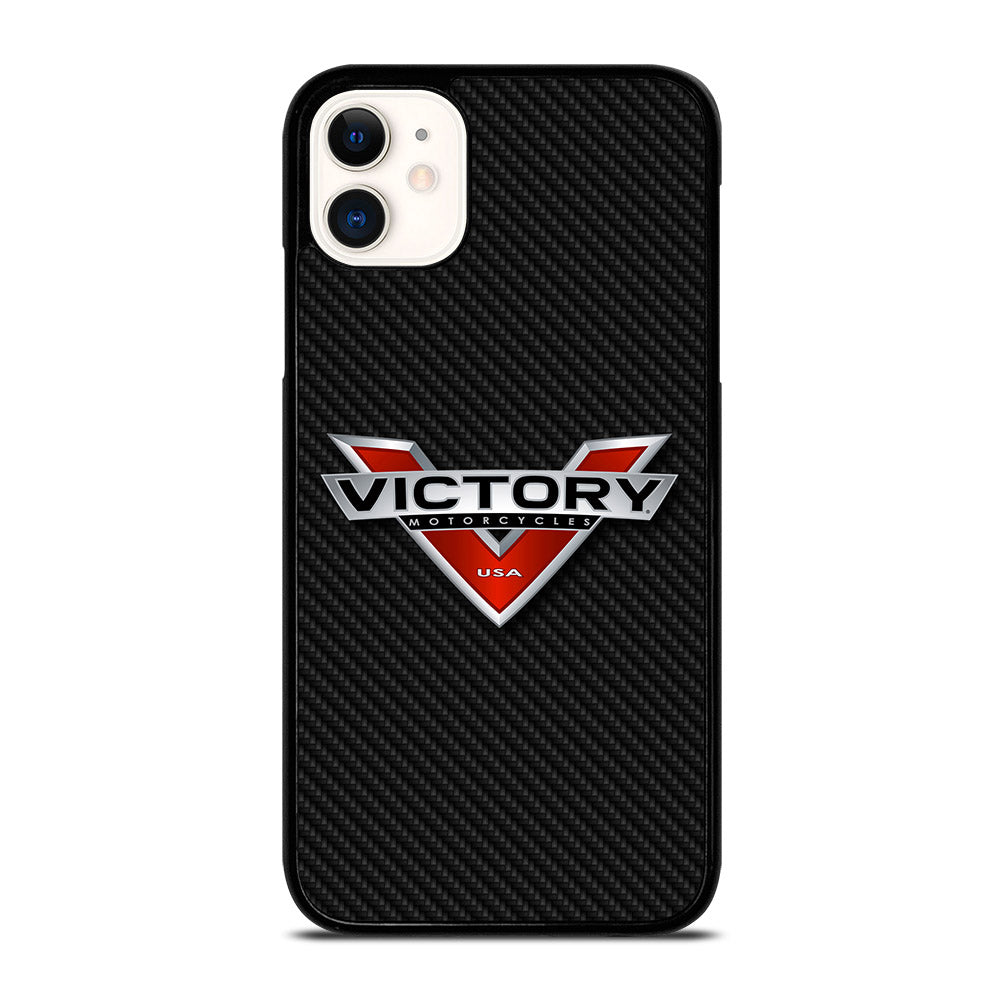 VICTORY MOTORCYCLES CARBON LOGO iPhone 11 Case Cover