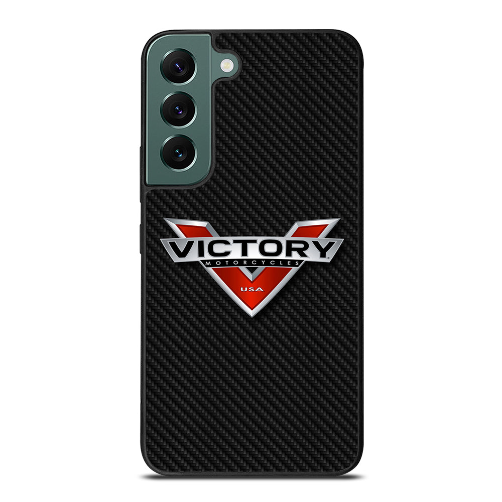 VICTORY MOTORCYCLES CARBON LOGO Samsung Galaxy S22 Case Cover