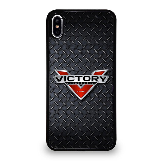 VICTORY MOTORCYCLES METAL LOGO iPhone XS Max Case Cover